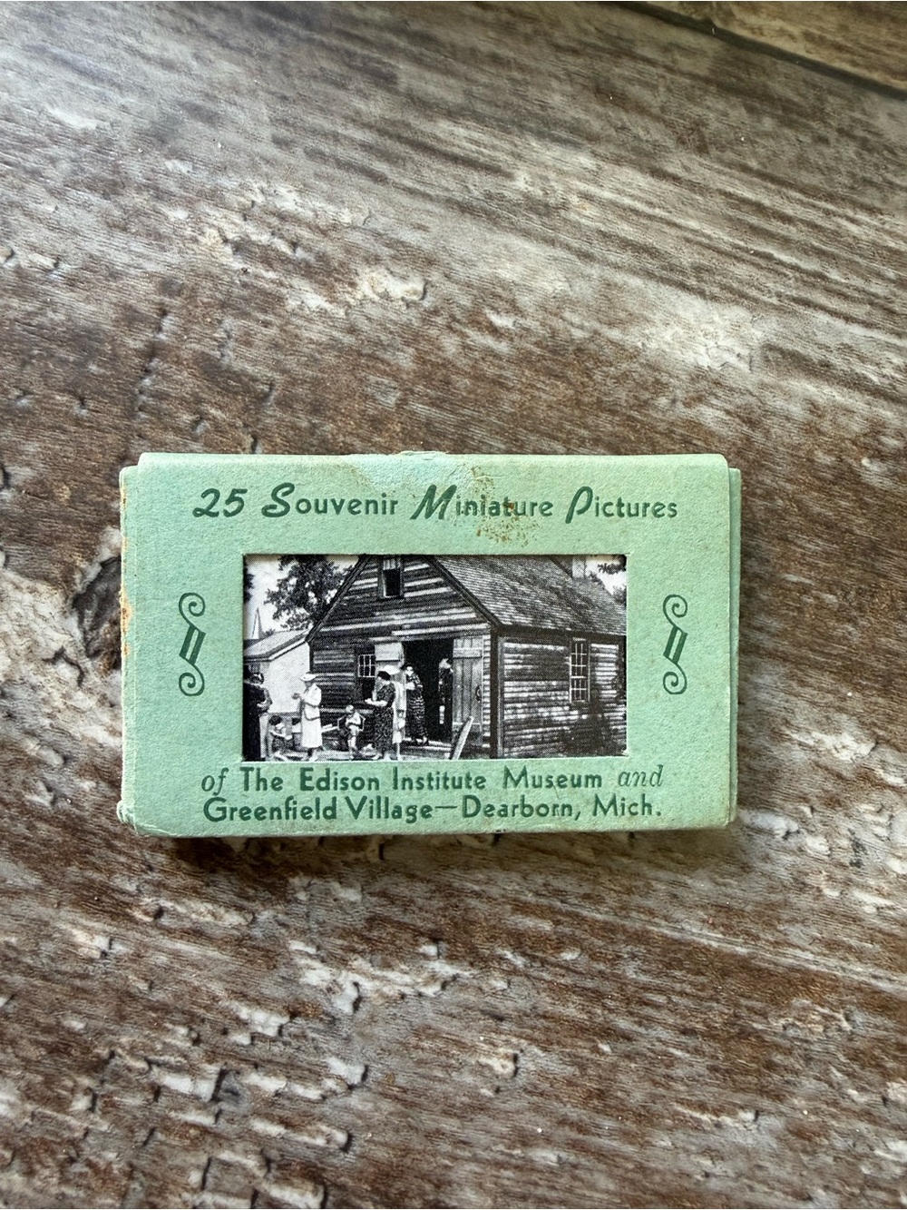 2 for $20 sale: 25 Souvenir Mini Pictures Edison Institute Museum Greenfield, MI